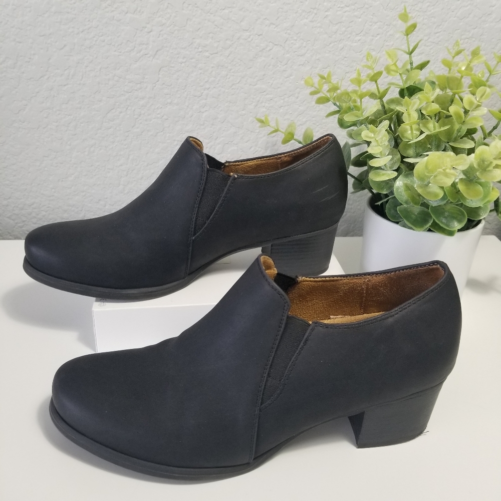 Natural Soul Black Shoes